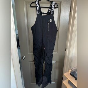 Monte Women's Black Ski & Snow Bib